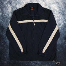 Load image into Gallery viewer, Vintage Navy &amp; Beige Cutting Edge Jacket
