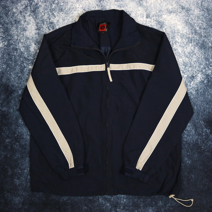 Vintage Navy & Beige Cutting Edge Jacket