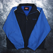 Load image into Gallery viewer, Vintage Navy &amp; Blue Kickers Half Zip Windbreaker Jacket | Medium
