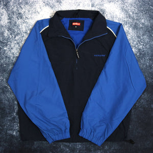 Vintage Navy & Blue Kickers Half Zip Windbreaker Jacket | Medium
