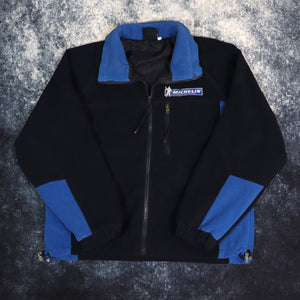 Vintage Navy & Blue Michelin Fleece Jacket | Small