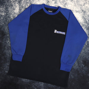 Vintage Navy & Blue Michelin Sweatshirt | Large