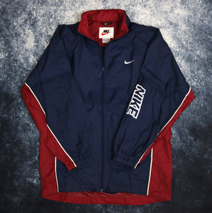 Vintage Navy & Burgundy Nike Windbreaker Jacket