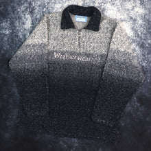 Load image into Gallery viewer, Vintage Navy &amp; Cream Emporio 1/4 Zip Sherpa Fleece Sweatshirt | XL
