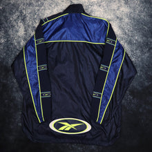 Load image into Gallery viewer, Vintage Navy &amp; Green Reebok Windbreaker Jacket | XXL
