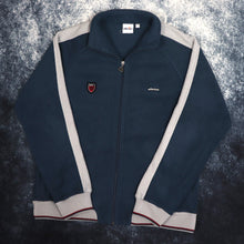 Load image into Gallery viewer, Vintage Navy &amp; Grey Ellesse Fleece Jacket | Large
