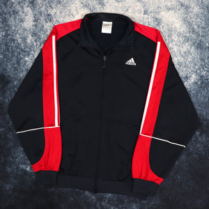 Vintage Navy & Red Adidas Track Jacket | Medium