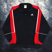 Load image into Gallery viewer, Vintage Navy &amp; Red Adidas Track Jacket | Medium
