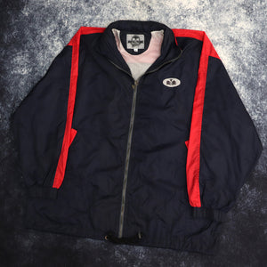 Vintage Navy & Red Elephant Windbreaker Jacket | 4XL