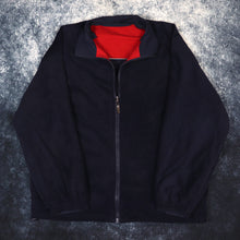 Load image into Gallery viewer, Vintage Navy &amp; Red San Francisco Reversible Fleece Jacket | 4XL
