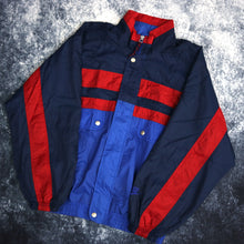 Load image into Gallery viewer, Vintage Navy, Red &amp; Blue Nike Windbreaker Jacket
