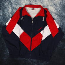 Load image into Gallery viewer, Vintage 90s Navy, Red &amp; White Donnay Windbreaker Jacket | XXL
