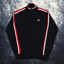 Load image into Gallery viewer, Vintage Navy, Red &amp; White Le Shark Zip Up Jumper | Small
