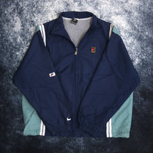 Load image into Gallery viewer, Vintage Navy &amp; Teal Nike Windbreaker Jacket
