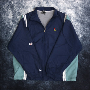 Vintage Navy & Teal Nike Windbreaker Jacket
