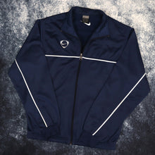 Load image into Gallery viewer, Vintage Navy &amp; White Nike Track Jacket | Small
