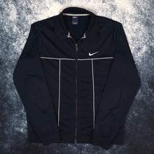 Load image into Gallery viewer, Vintage Navy &amp; White Nike Track Jacket | Medium
