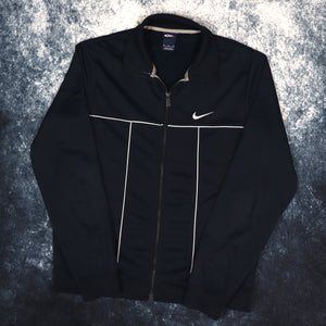 Vintage Navy & White Nike Track Jacket | Medium