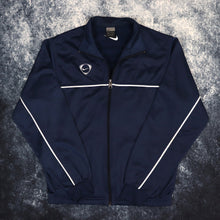 Load image into Gallery viewer, Vintage Navy &amp; White Nike Track Jacket | Small
