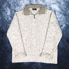 Load image into Gallery viewer, Vintage Oatmeal 1/4 Zip Jumper | Medium
