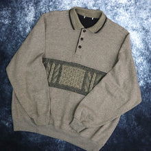 Load image into Gallery viewer, Vintage Oatmeal Collared Sweatshirt
