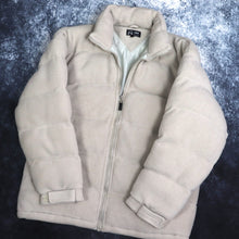 Load image into Gallery viewer, Vintage Oatmeal Fleece Puffer Jacket | 3XL
