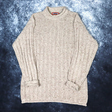 Load image into Gallery viewer, Vintage Oatmeal Freeport High Neck Jumper | Medium

