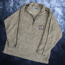 Load image into Gallery viewer, Vintage Oatmeal Gelate 1/4 Zip Fleece Sweatshirt
