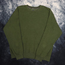 Load image into Gallery viewer, Vintage Olive Green Fruit Of The Loom Sweatshirt | Large
