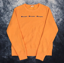 Load image into Gallery viewer, Vintage Orange Champion Reverse Weave Sweatshirt | XS
