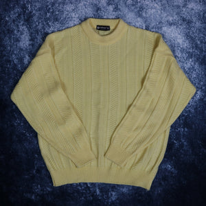 Vintage Pastel Yellow Jumper