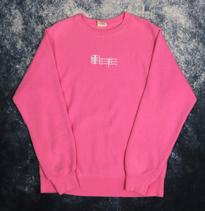 Vintage Pink Champion Reverse Weave Sweatshirt | Small