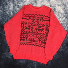 Load image into Gallery viewer, Vintage Pink Grandma Jumper | Size 10
