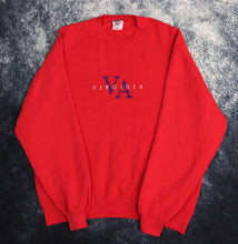 Load image into Gallery viewer, Vintage 90&#39;s Pink Virginia Sweatshirt | XL
