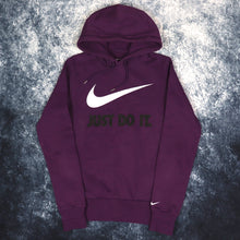 Load image into Gallery viewer, Vintage Purple Nike Just Do It Hoodie | XS
