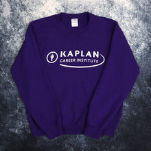 Load image into Gallery viewer, Vintage Purple USA Print Sweatshirt | XS
