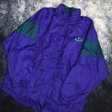 Load image into Gallery viewer, Vintage Purple &amp; Green Nike Windbreaker Jacket

