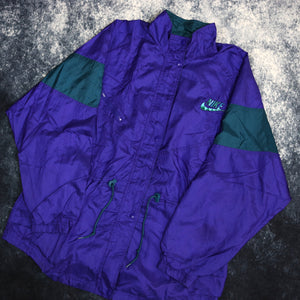Vintage Purple & Green Nike Windbreaker Jacket