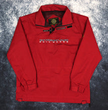 Load image into Gallery viewer, Vintage Red Extreme Land Sailmaker 1/4 Zip Windbreaker Jacket | XL

