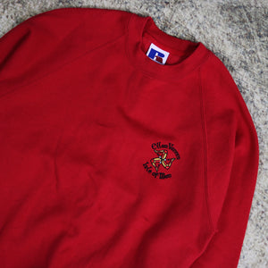 Vintage Red Isle Of Man Sweatshirt