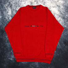 Load image into Gallery viewer, Vintage Red Marine Club Jumper | Large
