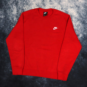Vintage Red Nike Sweatshirt | Medium