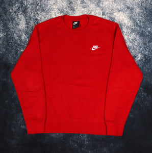 Vintage Red Nike Sweatshirt | Medium