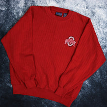 Load image into Gallery viewer, Vintage Red Ohio State Sweatshirt | Small
