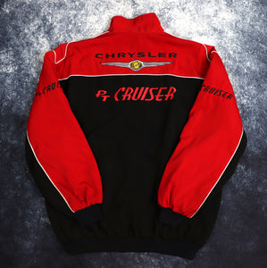 Vintage Red & Black Chrysler Racing Jacket | 5XL