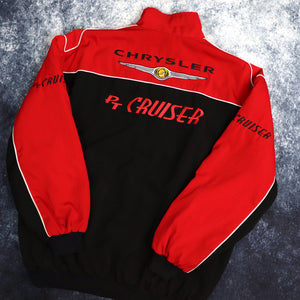 Vintage Red & Black Chrysler Racing Jacket | 5XL