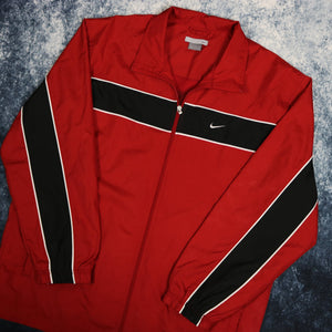 Vintage Red & Black Nike Windbreaker Jacket