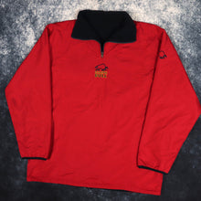 Load image into Gallery viewer, Vintage 90s Red &amp; Navy Raging Bull Reversible 1/4 Zip Fleece Jacket | XXL
