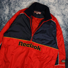 Load image into Gallery viewer, Vintage Reebok Half Zip Windbreaker Jacket
