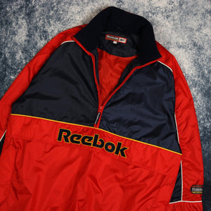 Vintage Reebok Half Zip Windbreaker Jacket